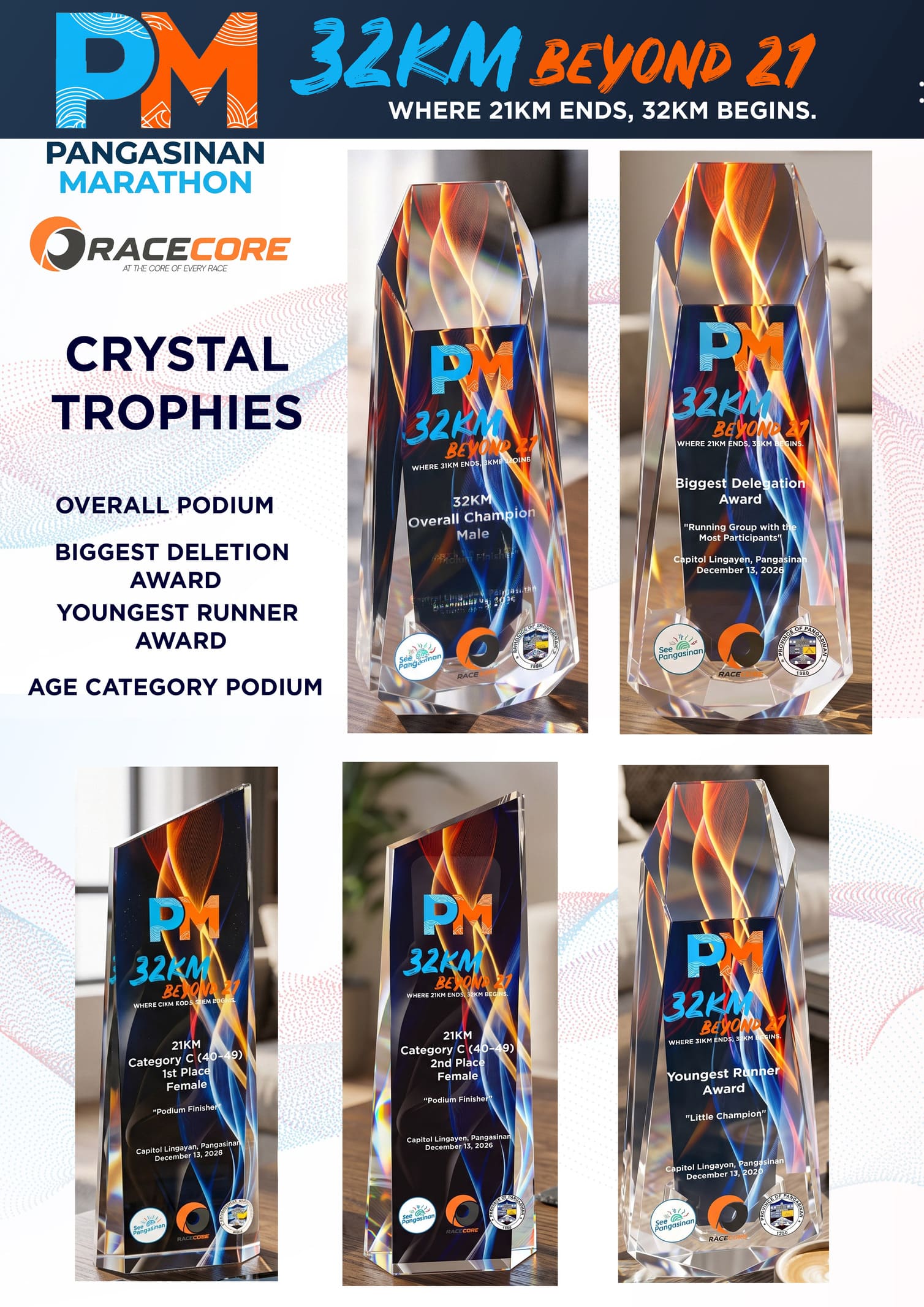 Crystal Trophies